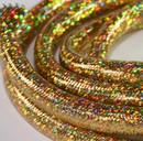 3D Holographic Mylar Cord large gold