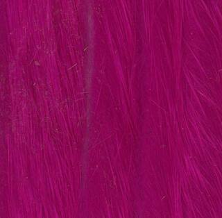Kaninchenfellstreifen Quergeschnitten fuchsia