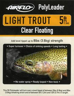 Airflo Polyleader -LIGHT TROUT 3,6kg-