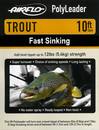 Airflo Polyleader - TROUT 5,4 kg - 10ft. - 3 m Fast Sinking