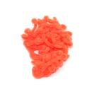 Fluo-Chenille Mittel orange
