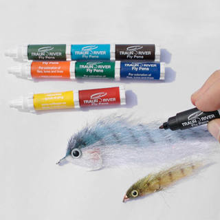 Fly Pen Marker Traun River -  Wasserfeste Farbstifte für alle Kunstköder
