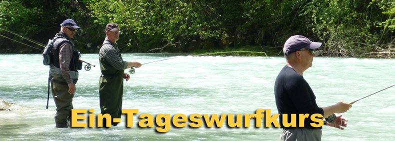 Ein-Tageswurfkurs – Fliegenwurf intensiv am Fluss