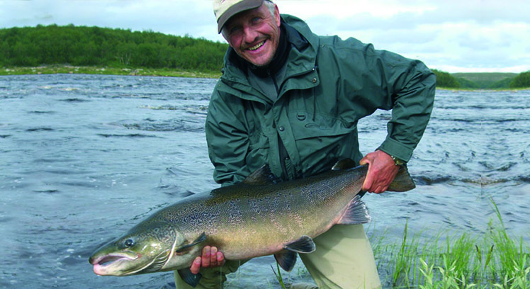 Lachsfang am Yokanga 2006