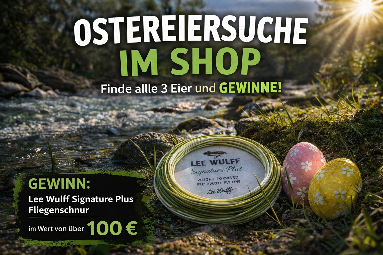 Ostereiersuche im Shop