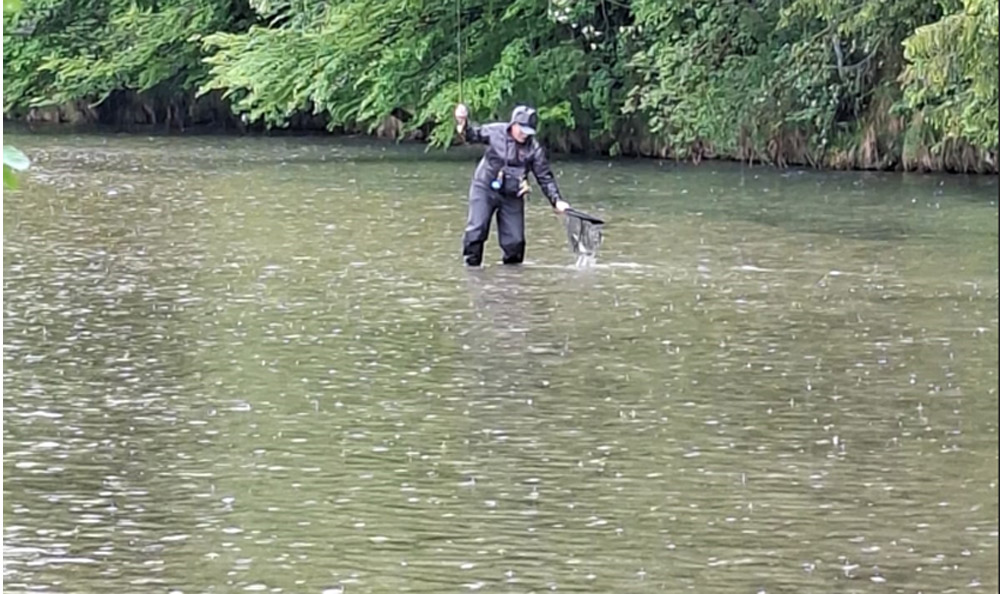 Fischerei bei wechselhaftem Wetter
