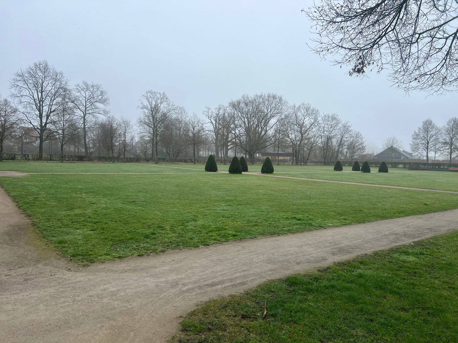 Weitl�ufiges Gel�nde im Klostergarten Clarholz